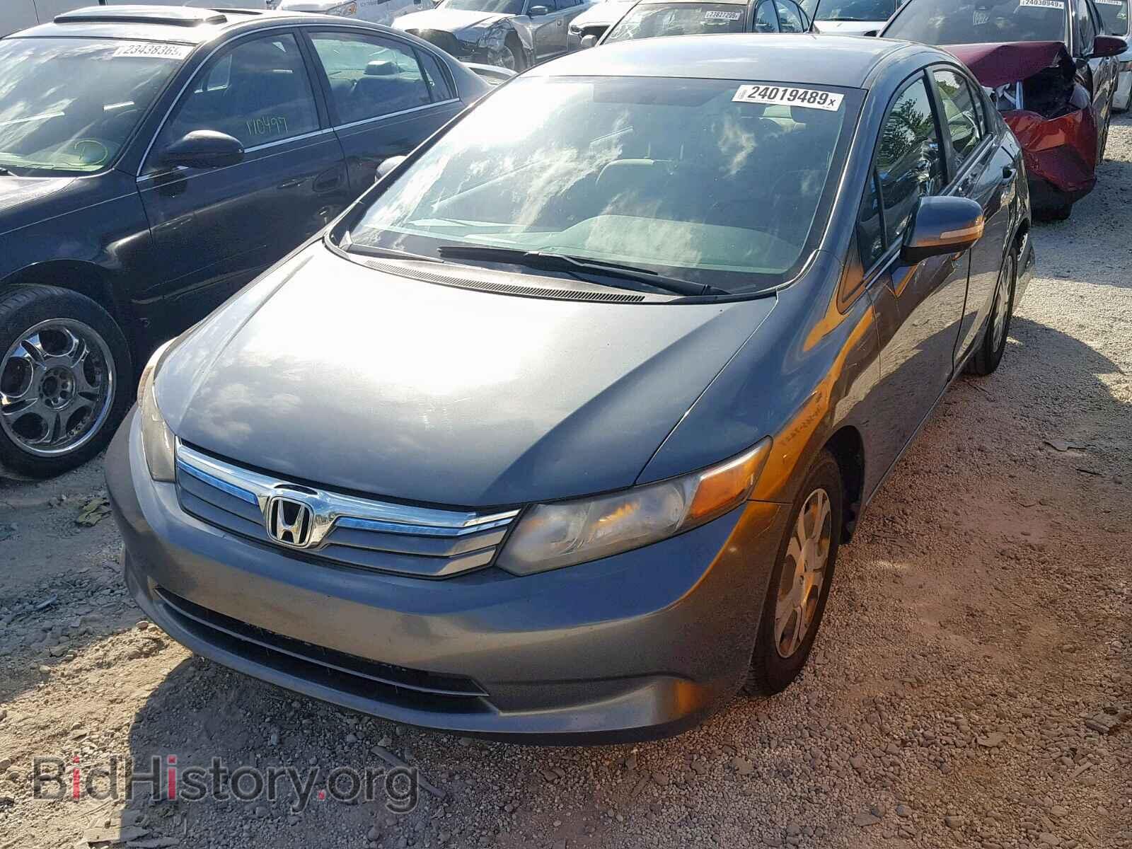 2012 HONDA CIVIC - VIN: JHMFB4F24CS005049 - Фото 2