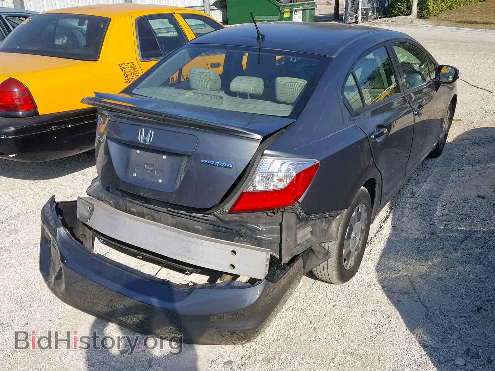 2012 HONDA CIVIC - VIN: JHMFB4F24CS005049 - Фото 4