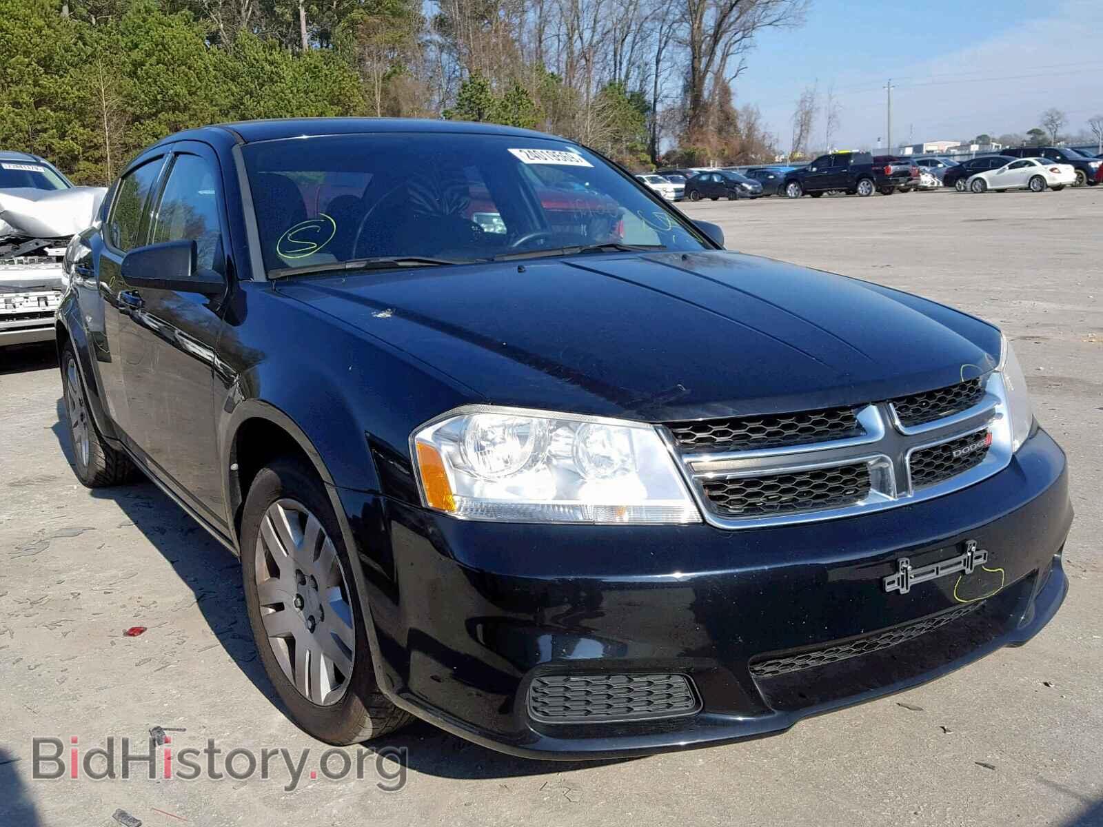Фотография 1C3CDZAB9DN655213 - DODGE AVENGER 2013