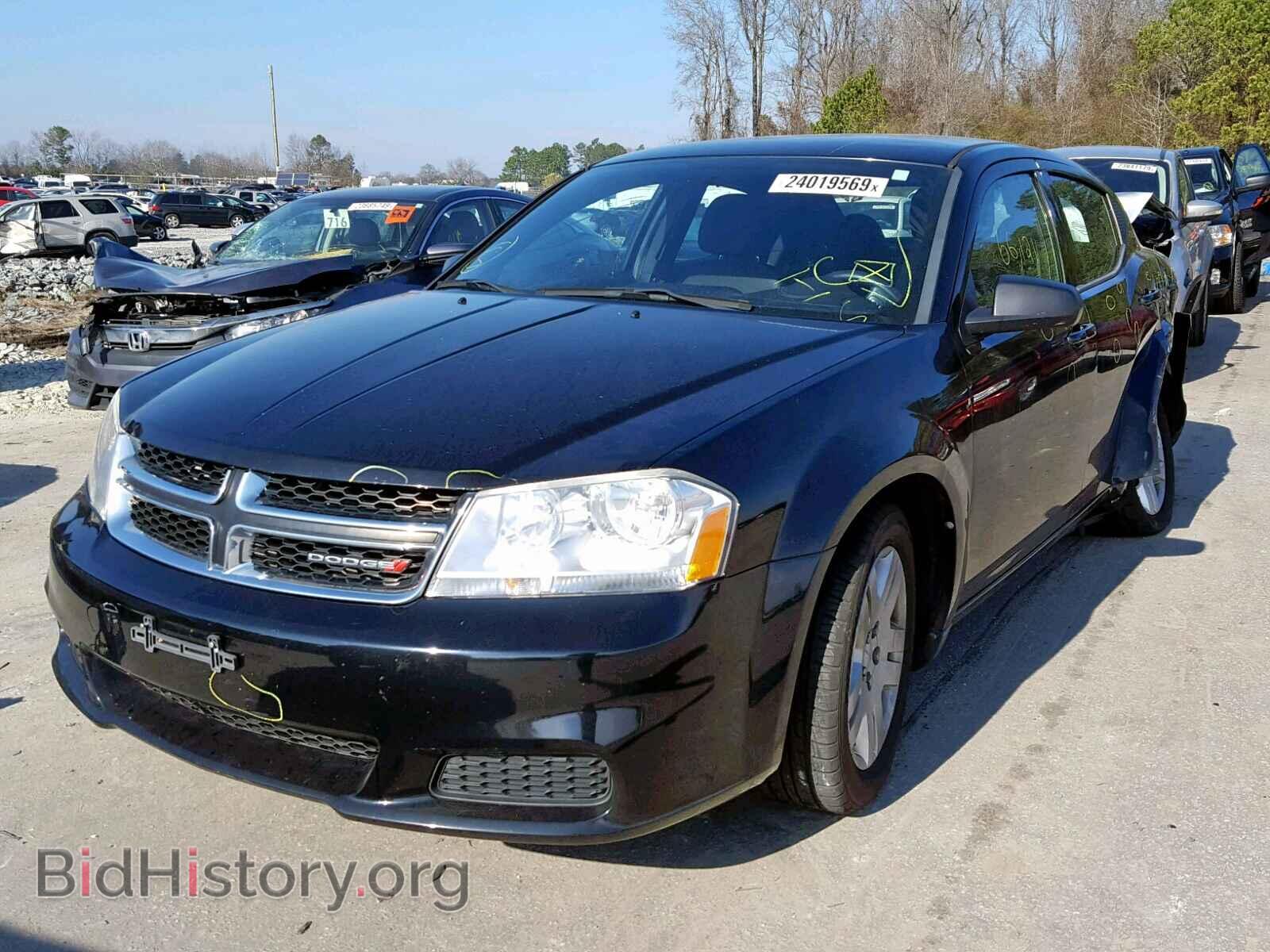 2013 DODGE AVENGER - VIN: 1C3CDZAB9DN655213 - Фото 2