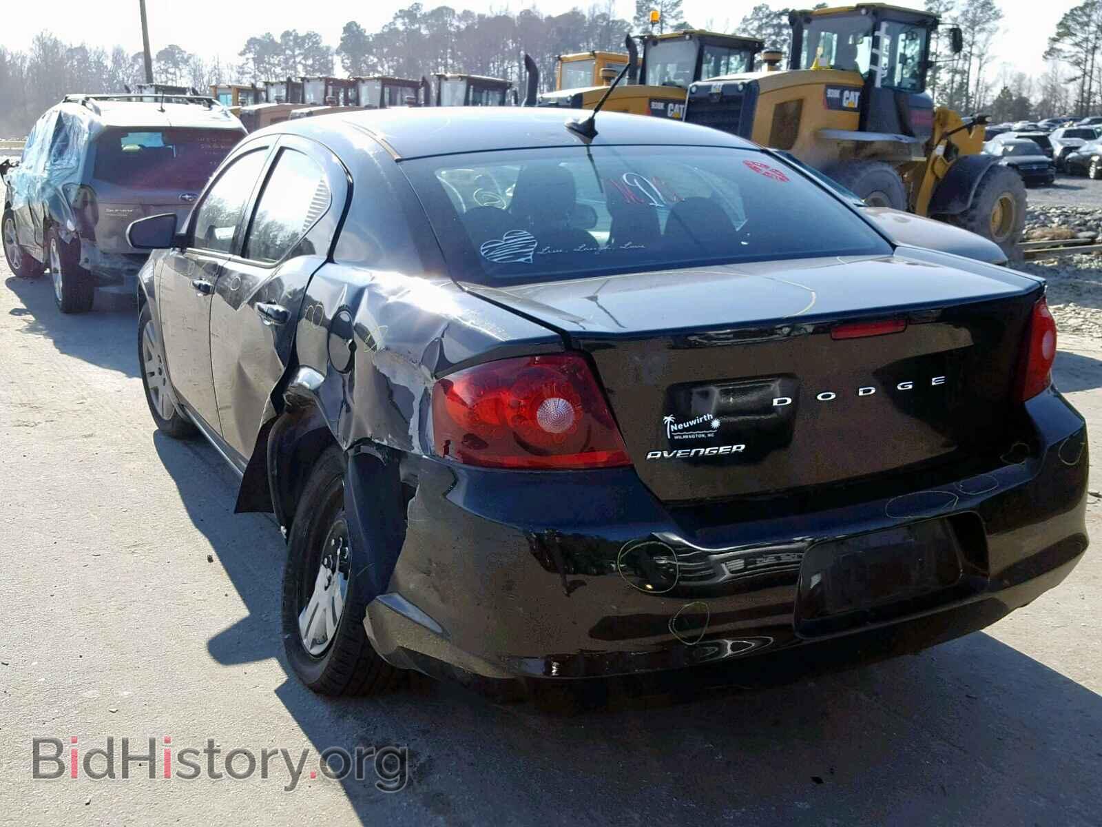 2013 DODGE AVENGER - VIN: 1C3CDZAB9DN655213 - Фото 3