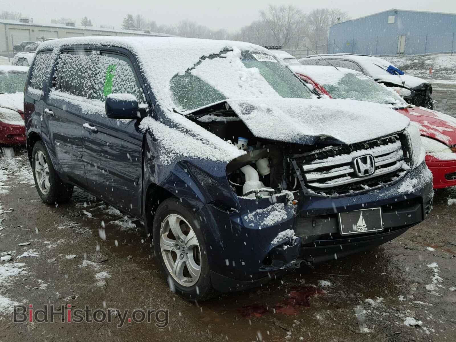 Фотография 5FNYF4H55EB016129 - HONDA PILOT 2014