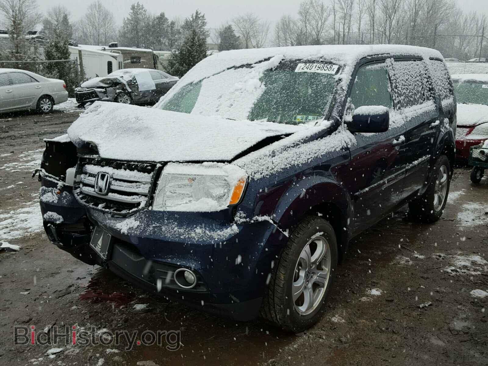 2014 HONDA PILOT - VIN: 5FNYF4H55EB016129 - Фото 2