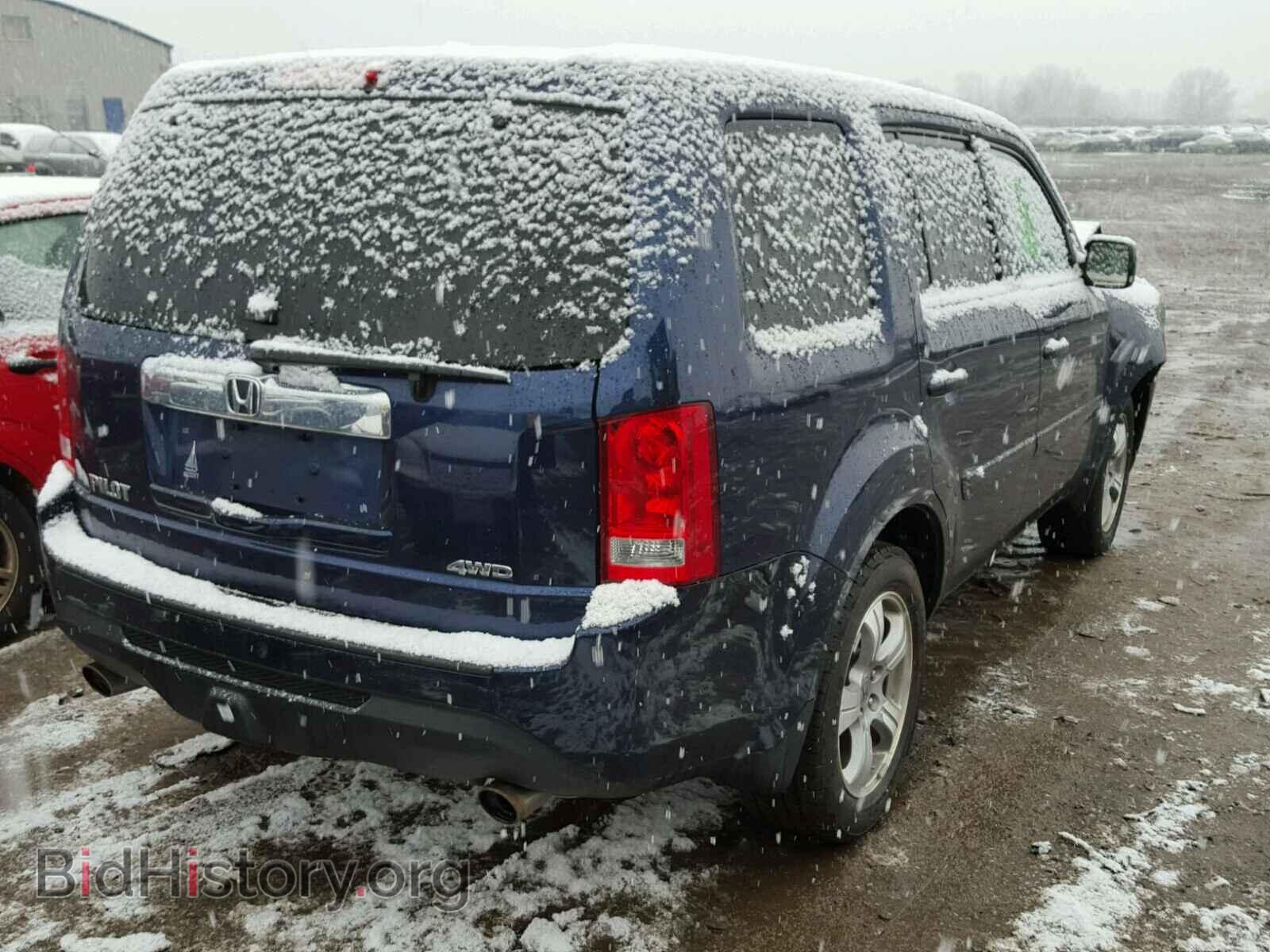 2014 HONDA PILOT - VIN: 5FNYF4H55EB016129 - Фото 4