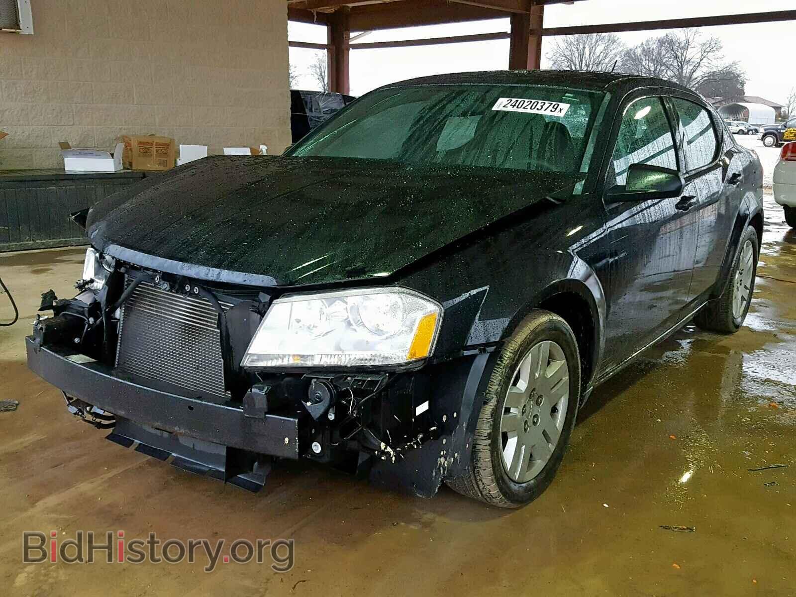 2014 DODGE AVENGER - VIN: 1C3CDZAB8EN143976 - Фото 2