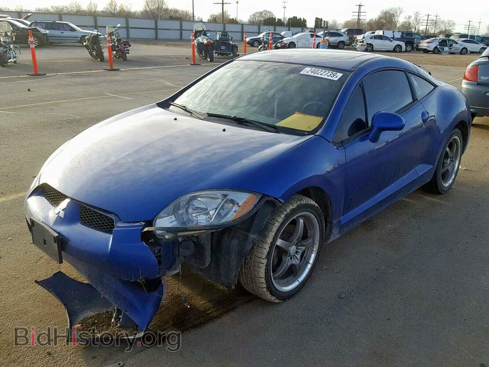 2006 MITSUBISHI ECLIPSE - VIN: 4A3AK34T56E025845 - Фото 2