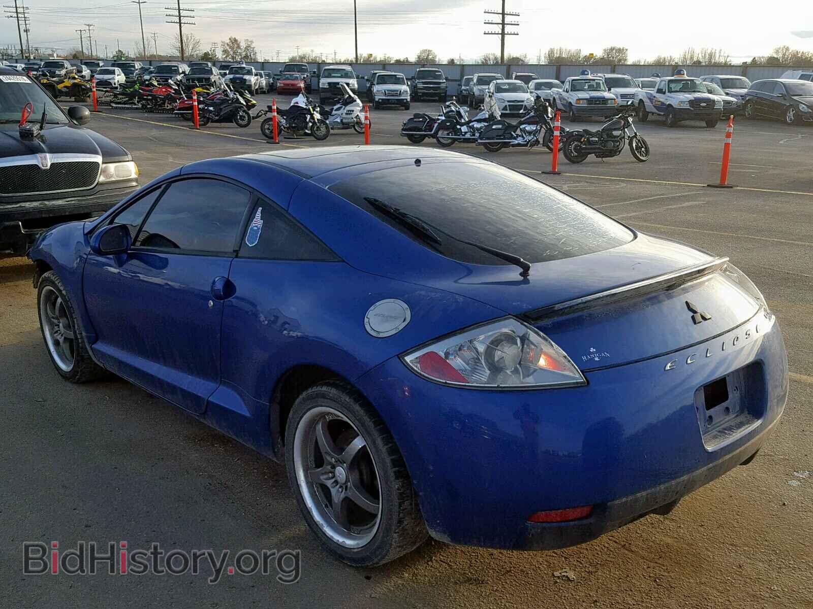2006 MITSUBISHI ECLIPSE - VIN: 4A3AK34T56E025845 - Фото 3