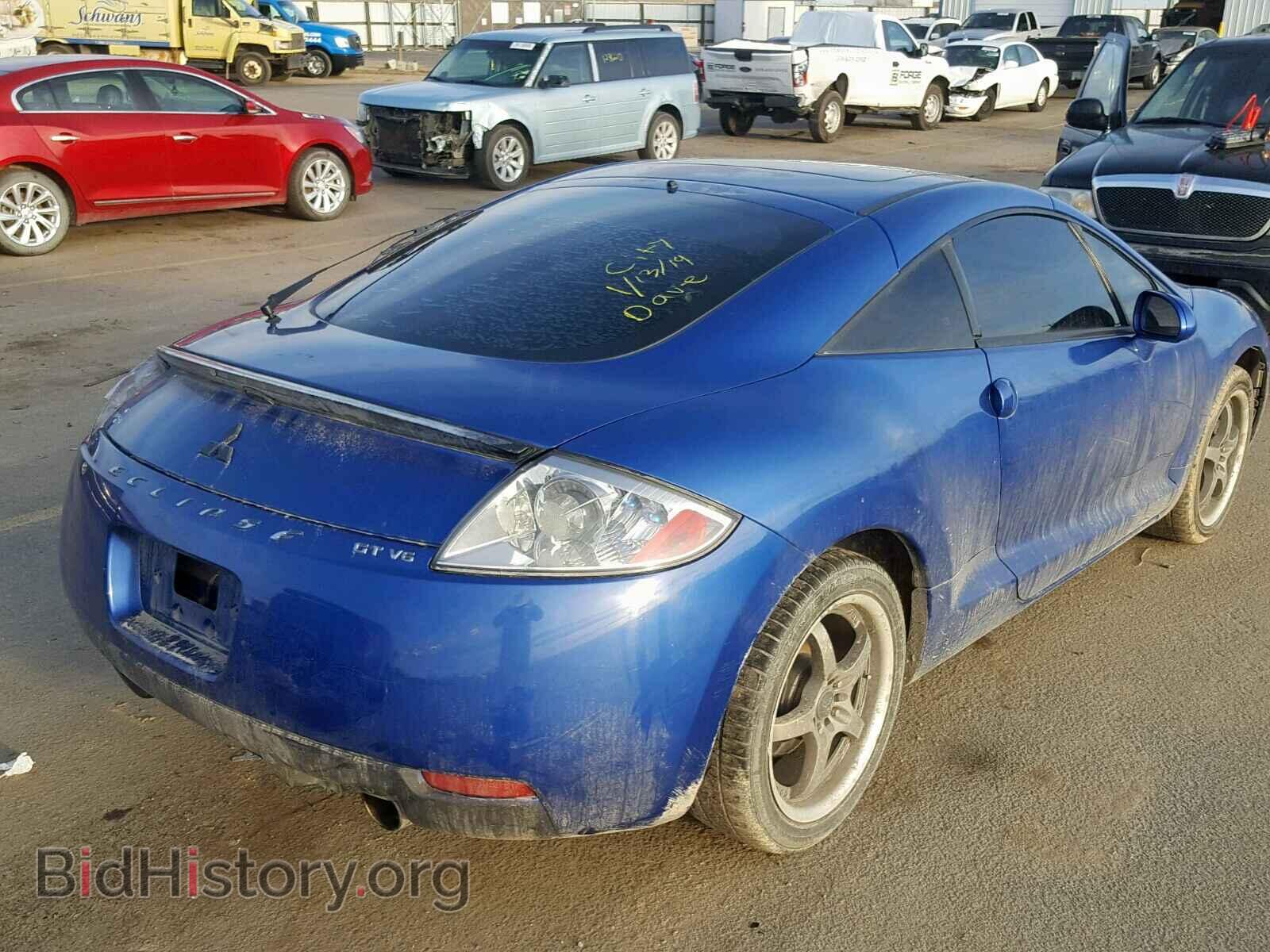 2006 MITSUBISHI ECLIPSE - VIN: 4A3AK34T56E025845 - Фото 4