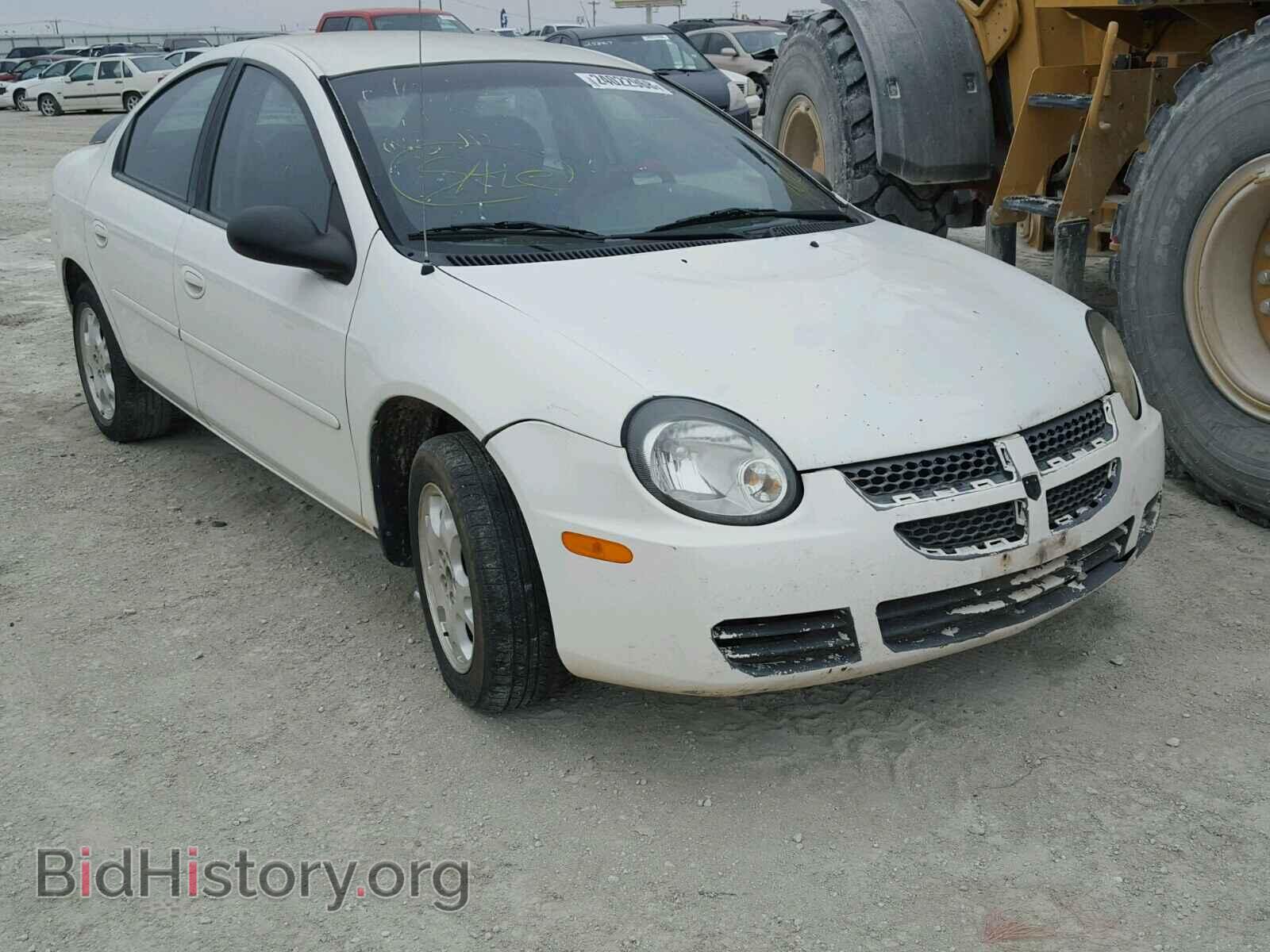 Photo 1B3ES56C85D179906 - DODGE NEON 2005