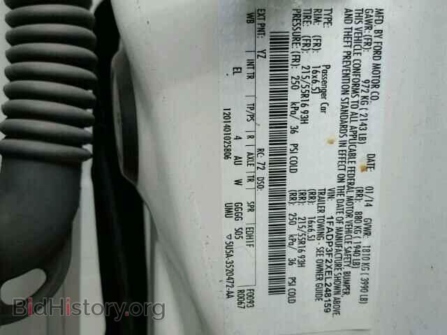 2014 FORD FOCUS - VIN: 1FADP3F2XEL248159 - Photo 10