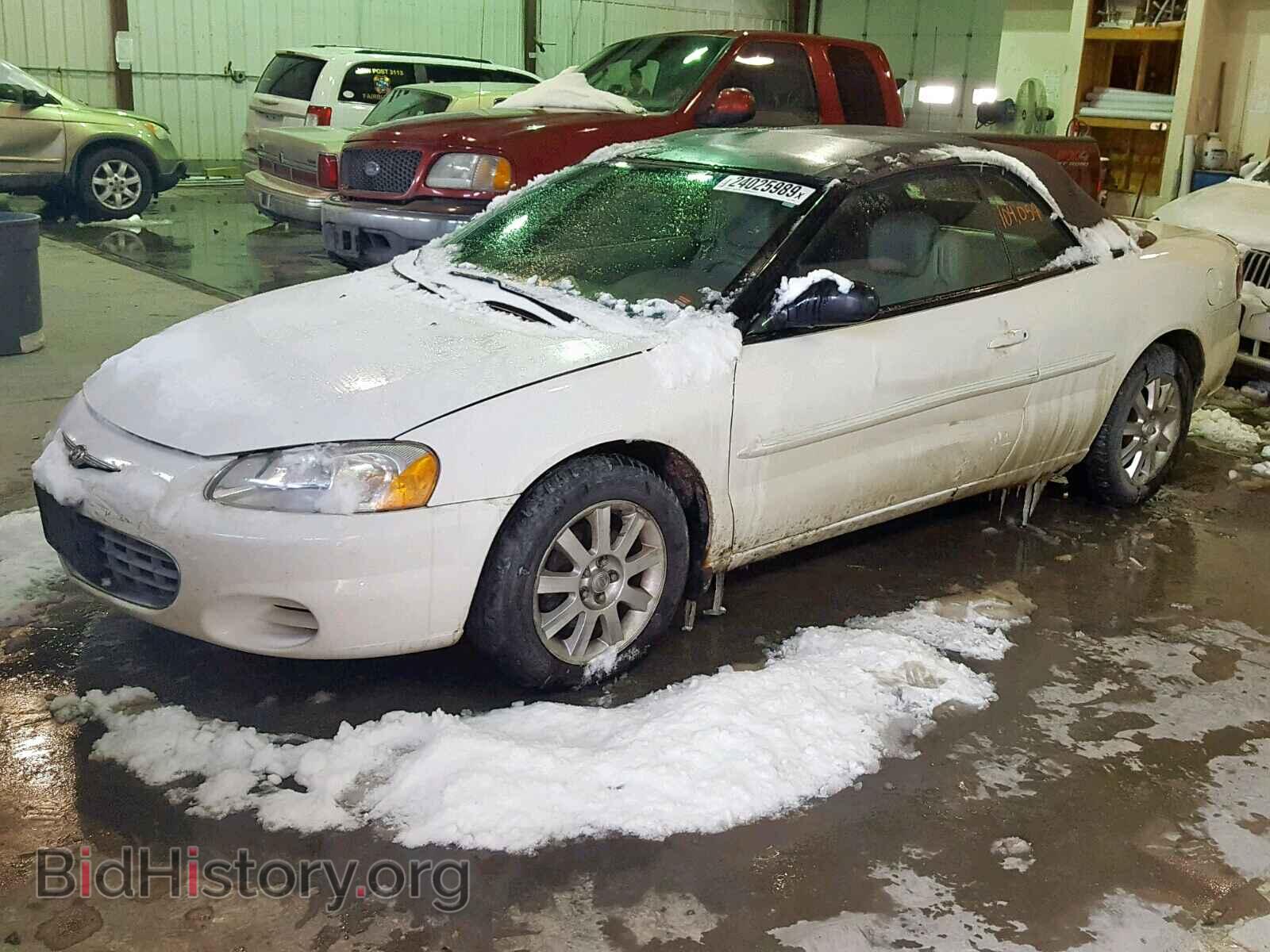 2002 CHRYSLER SEBRING - VIN: 1C3EL75R32N295442 - Фото 2