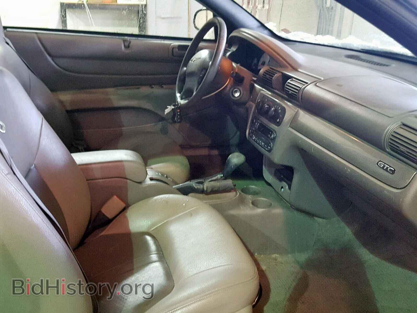 2002 CHRYSLER SEBRING - VIN: 1C3EL75R32N295442 - Фото 5