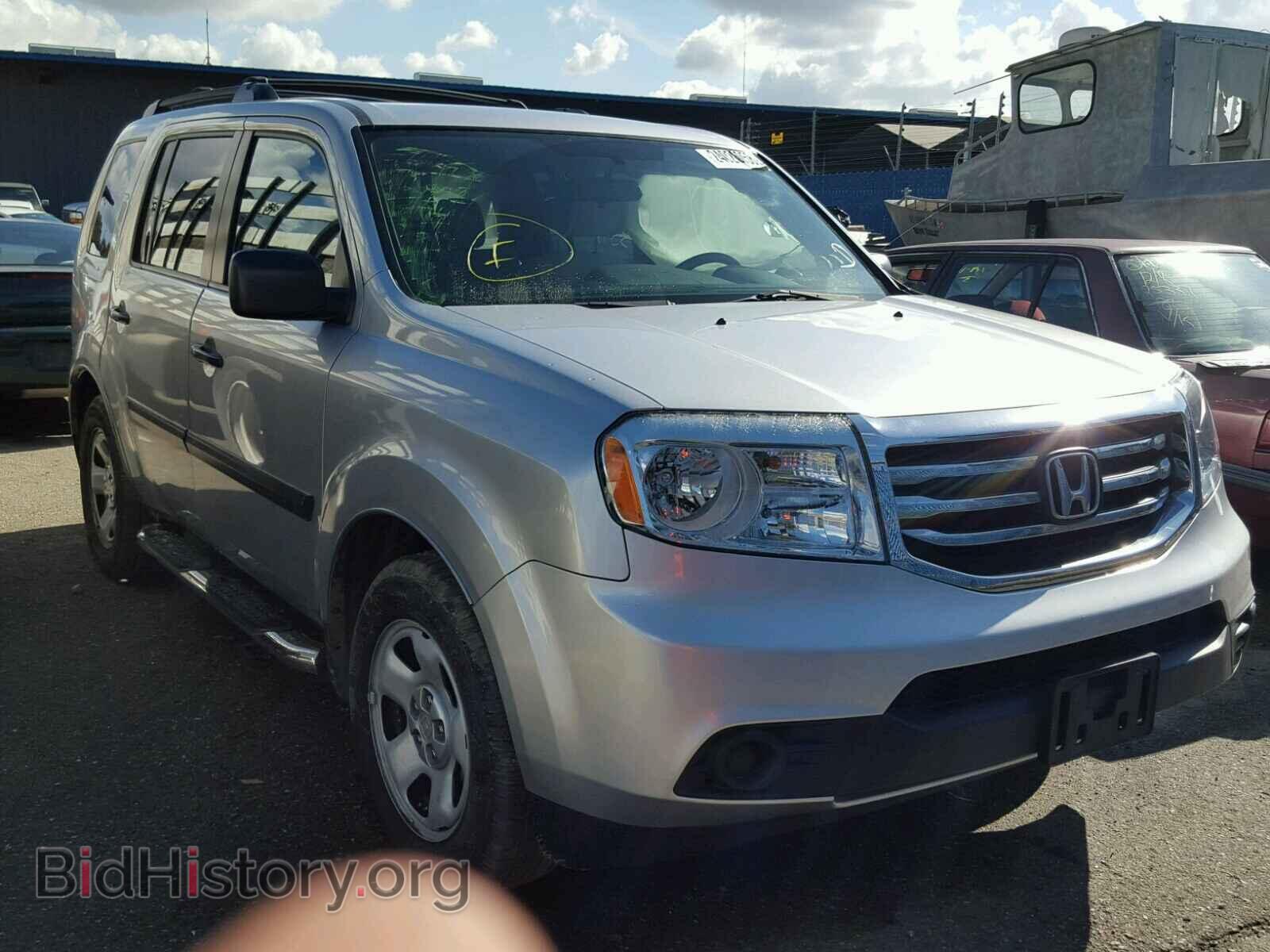 Photo 5FNYF4H22DB062876 - HONDA PILOT 2013