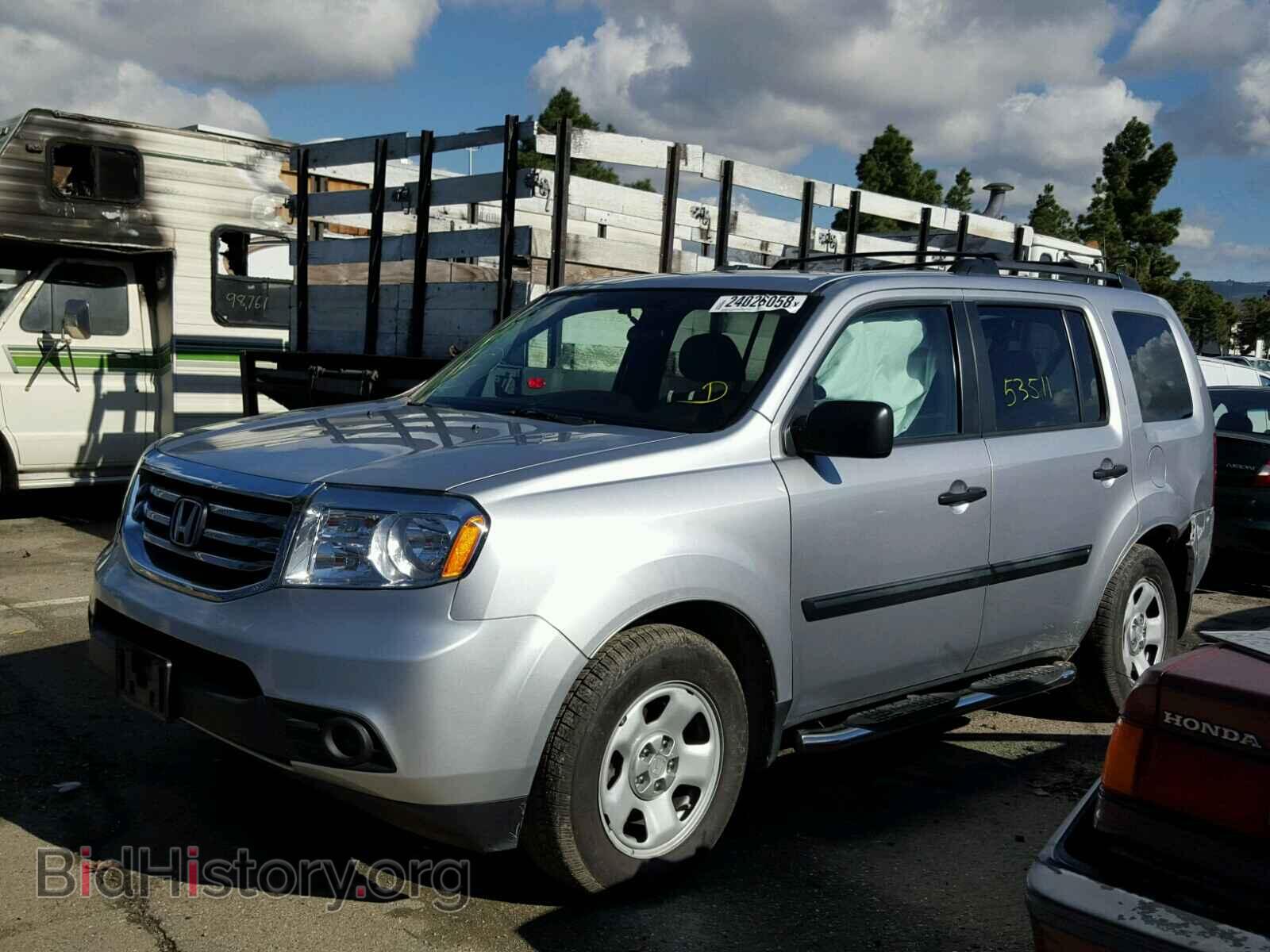 2013 HONDA PILOT - VIN: 5FNYF4H22DB062876 - Фото 2