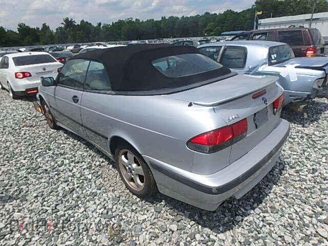 2000 SAAB 9 3 - VIN: YS3DF78K9Y7005580 - Фото 3