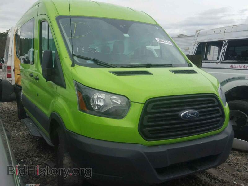 2016 Ford TRANSIT CO TRANSIT T- (VIN 1FBZX2CM4GKB51326) — фото 1 из 10, Copart, повреждение: бок