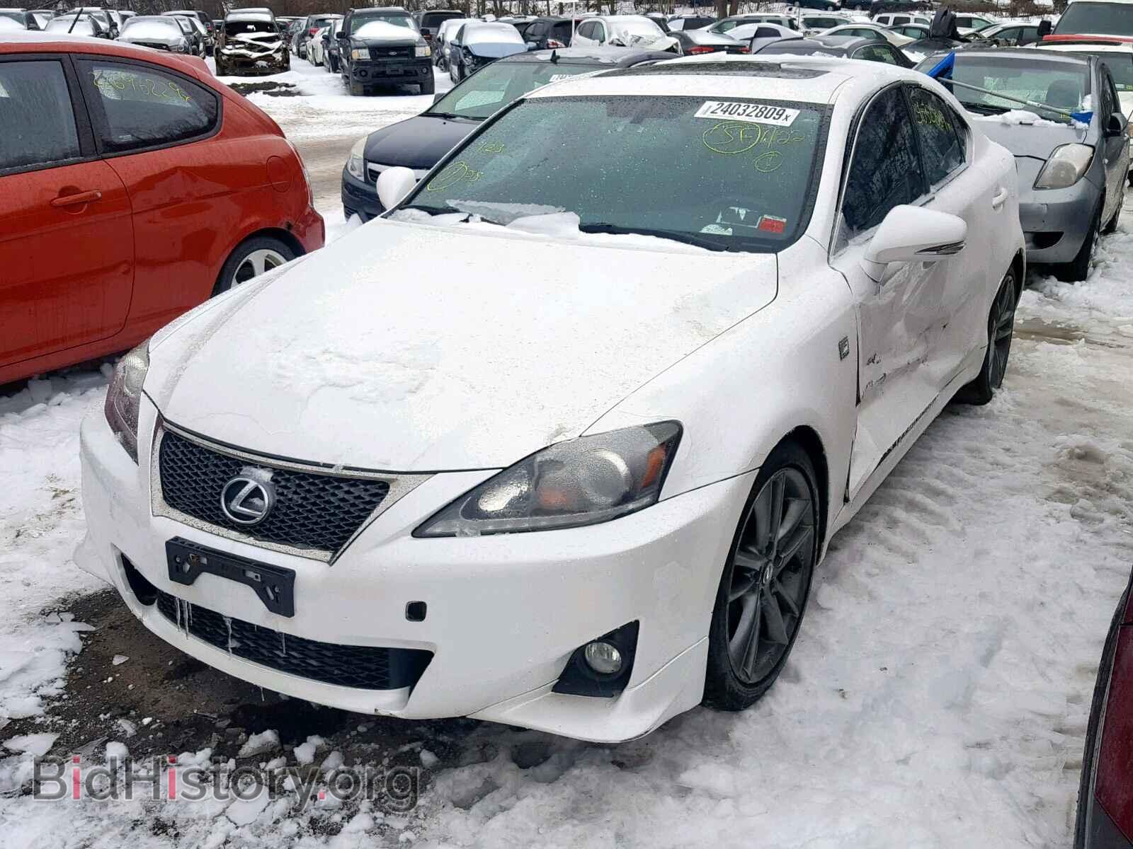 2012 LEXUS IS 250 - VIN: JTHBF5C21C5181830 - Фото 2