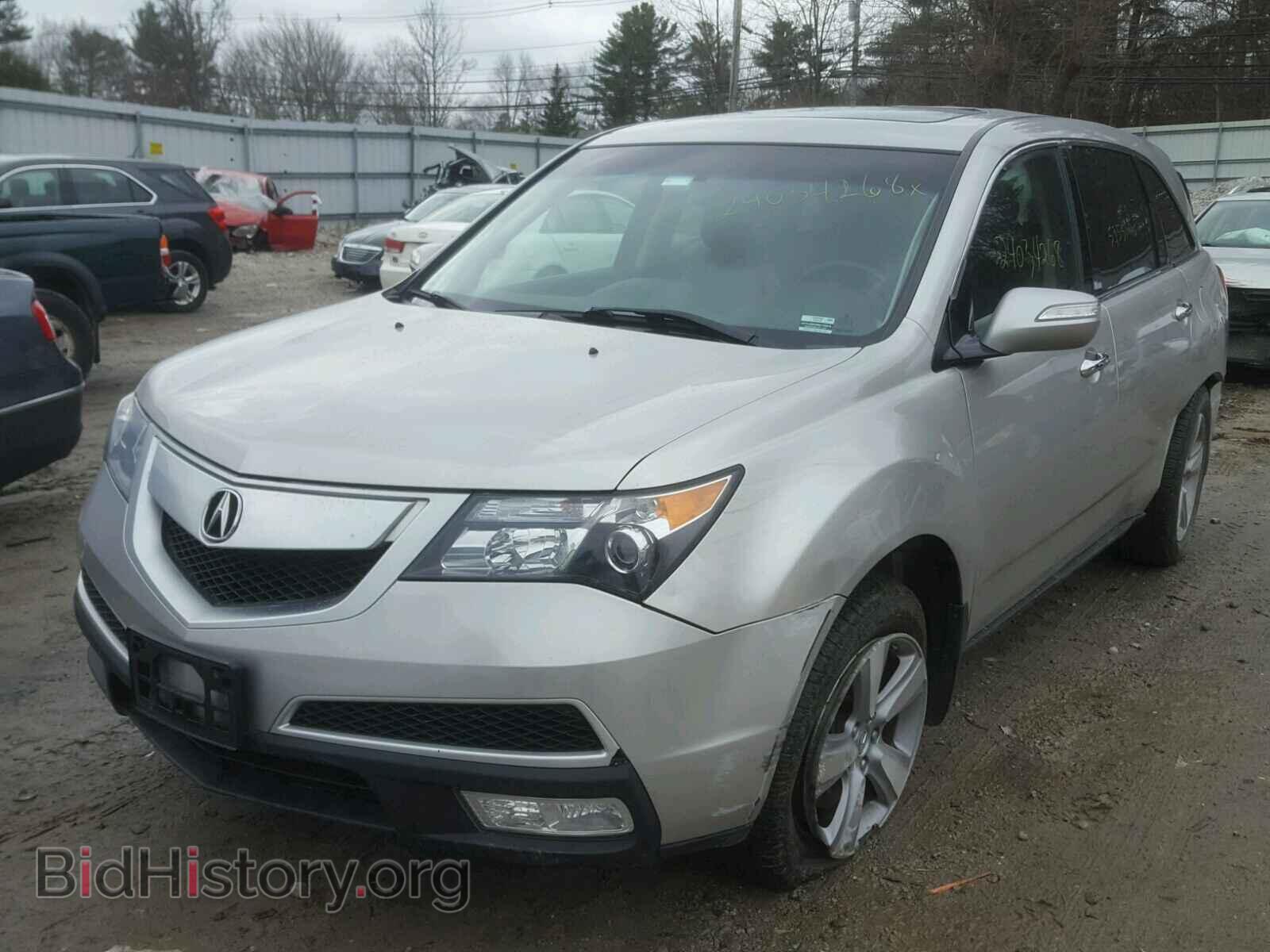 2011 ACURA MDX - VIN: 2HNYD2H62BH526053 - Фото 2
