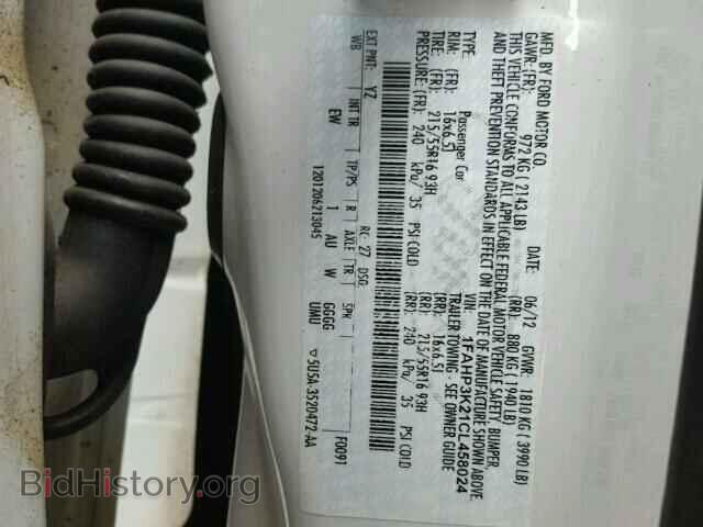2012 FORD FOCUS - VIN: 1FAHP3K21CL458024 - Photo 10