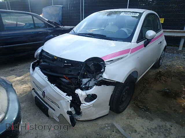 2012 FIAT 500 - VIN: 3C3CFFAR4CT190649 - Фото 2