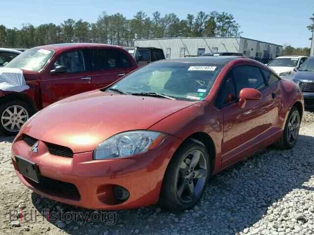 2006 MITSUBISHI ECLIPSE - VIN: 4A3AK24F16E035700 - Фото 2
