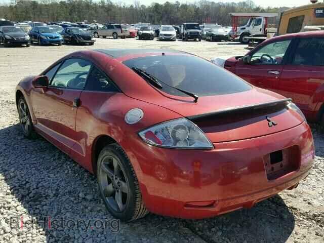 2006 MITSUBISHI ECLIPSE - VIN: 4A3AK24F16E035700 - Фото 3