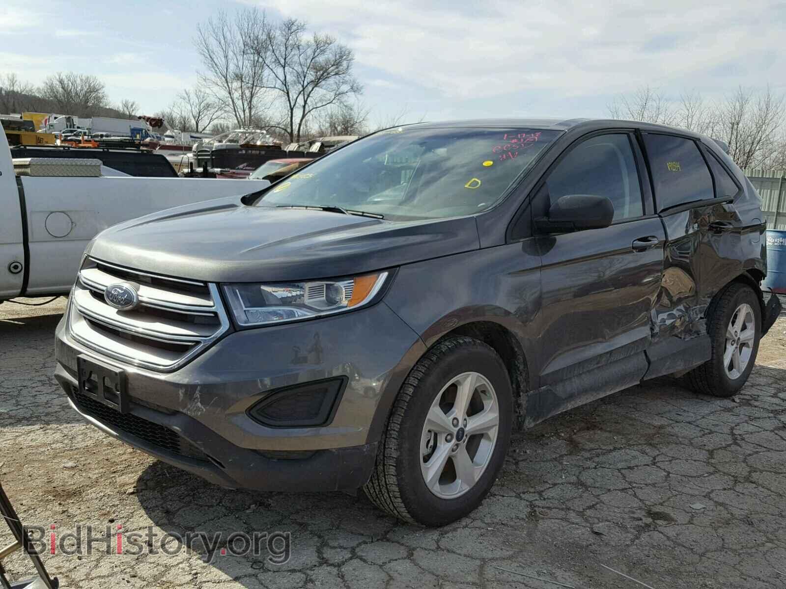 2017 FORD EDGE - VIN: 2FMPK4G99HBB16534 - Фото 2