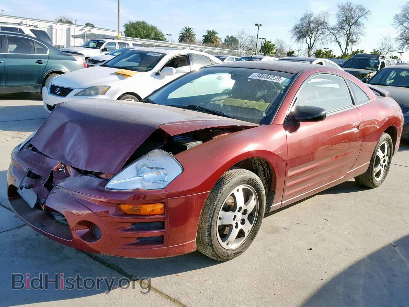 2004 MITSUBISHI ECLIPSE - VIN: 4A3AC44G94E062500 - Фото 2