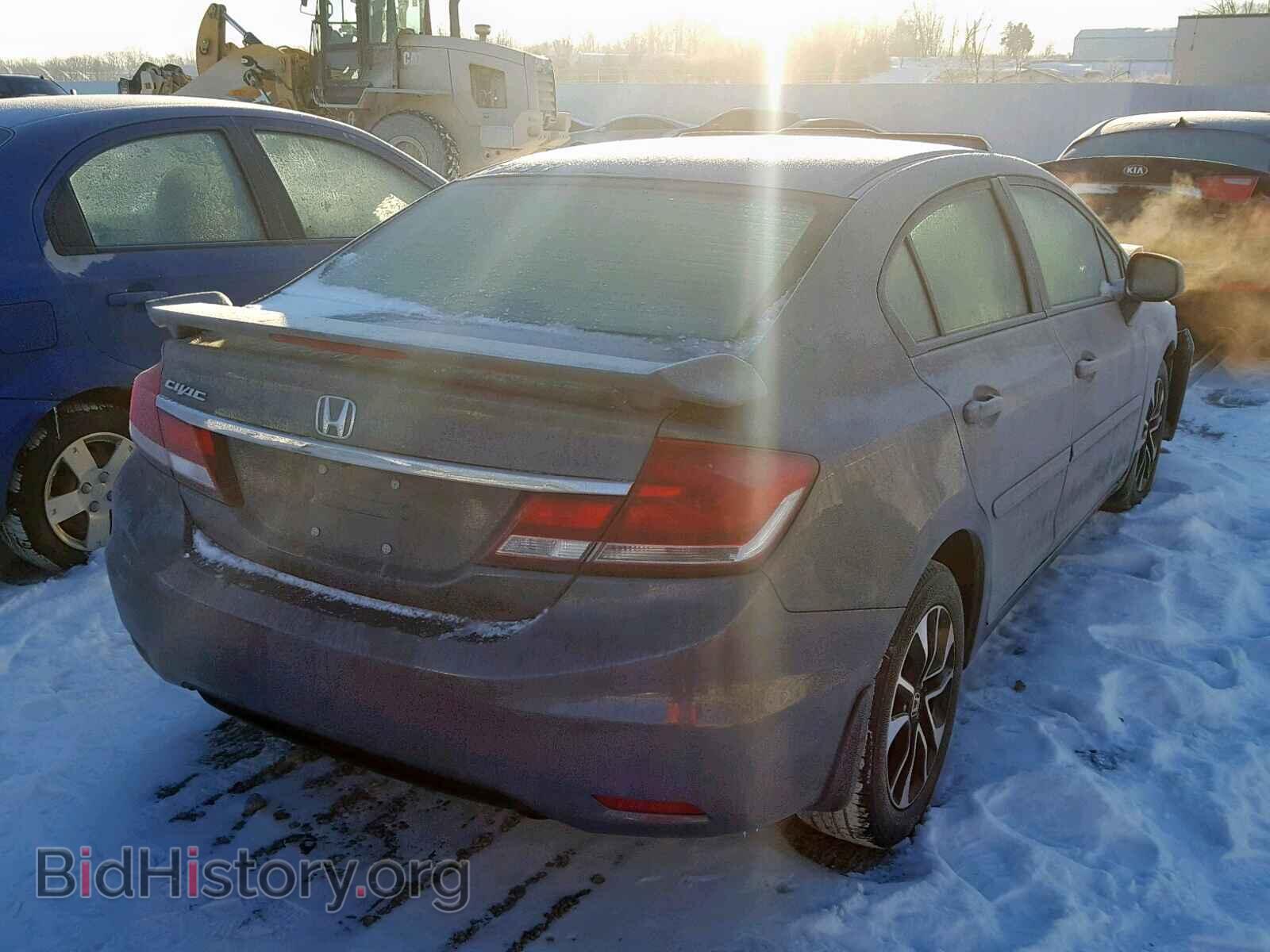 2013 HONDA CIVIC - VIN: 19XFB2F91DE012516 - Фото 4