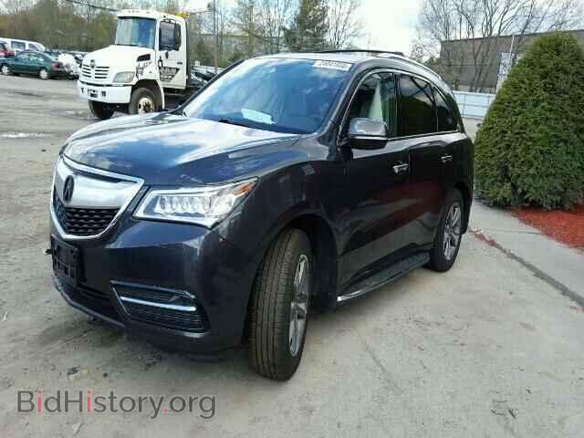 2014 ACURA MDX - VIN: 5FRYD4H21EB009396 - Фото 2