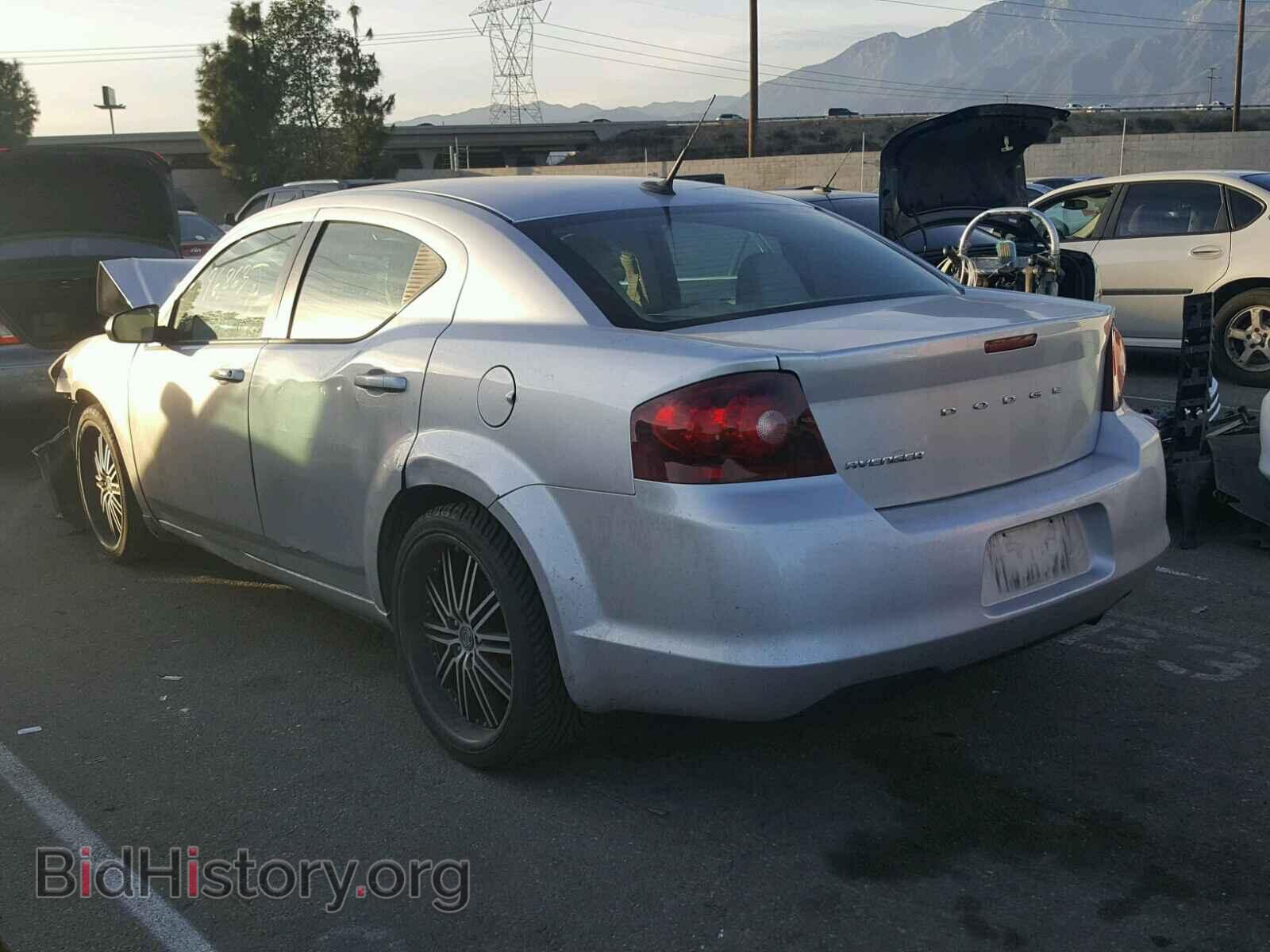 2011 DODGE AVENGER - VIN: 1B3BD4FB6BN551733 - Фото 3