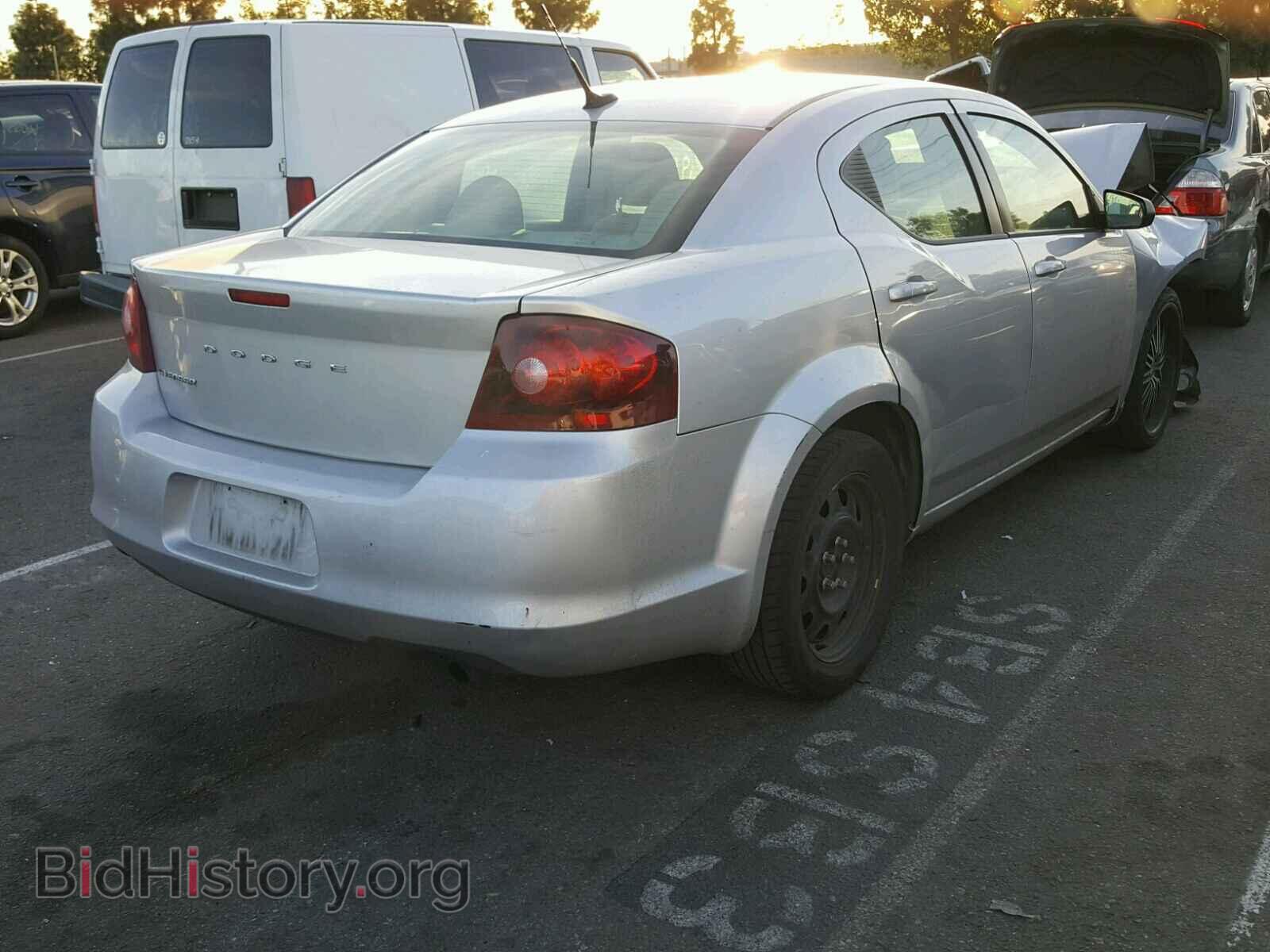 2011 DODGE AVENGER - VIN: 1B3BD4FB6BN551733 - Фото 4