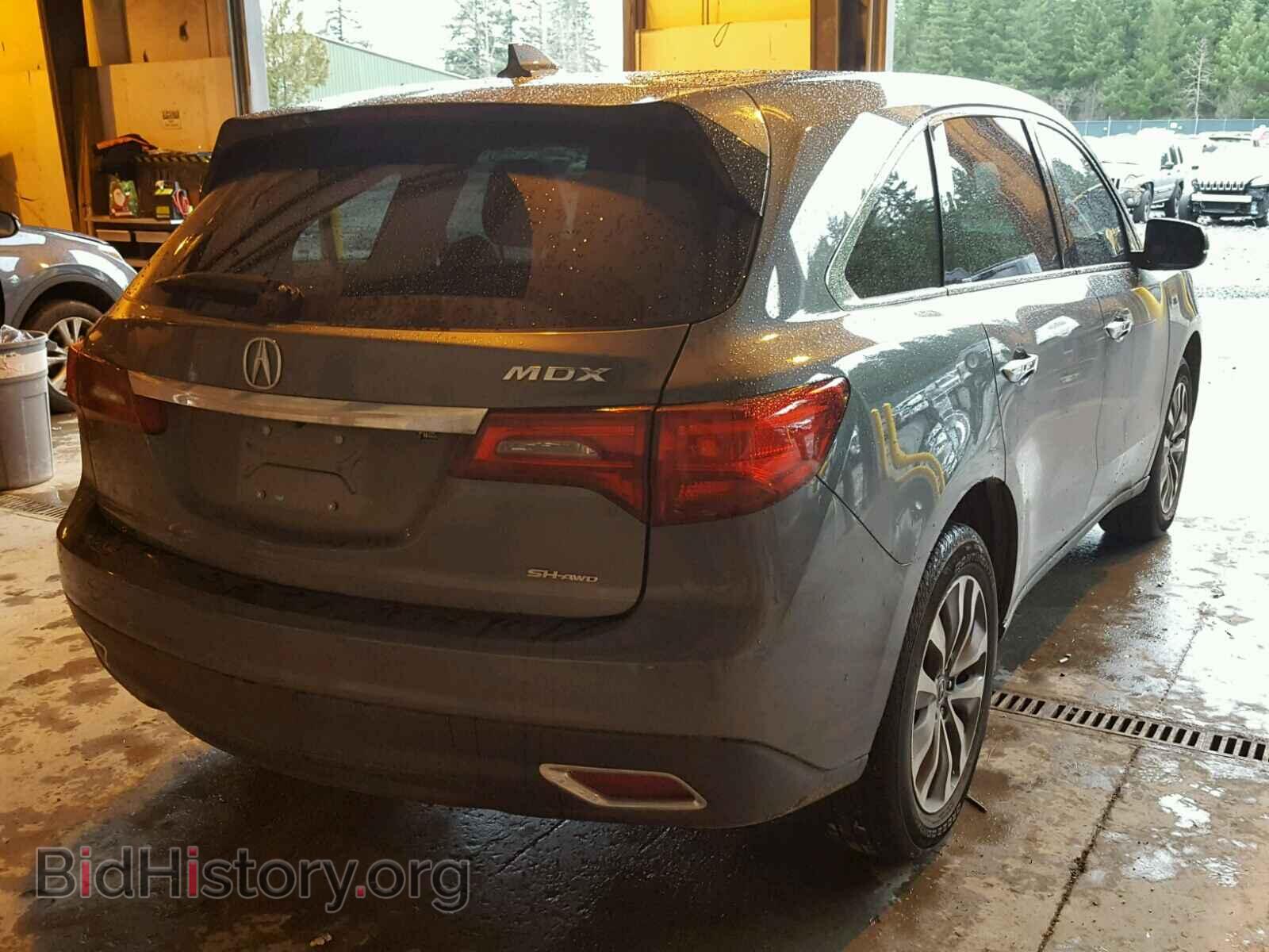 2014 ACURA MDX - VIN: 5FRYD4H41EB043677 - Фото 4