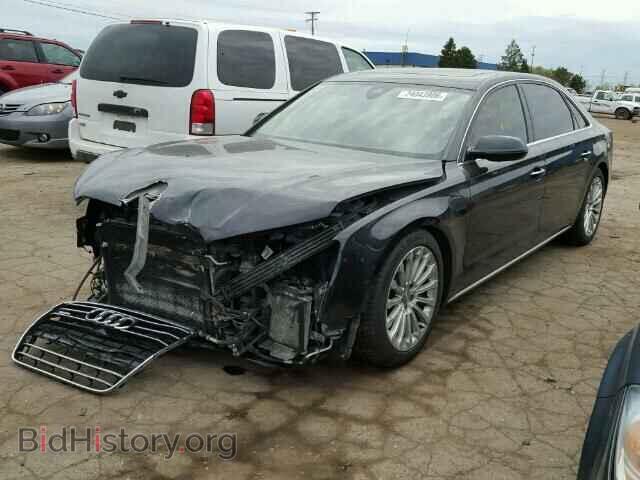 2013 AUDI A8 - VIN: WAUR2AFD9DN014602 - Фото 2