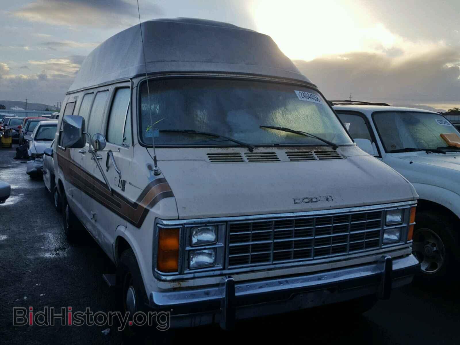 Фотография 2B6HB23T7EK224780 - DODGE RAM VAN 1984