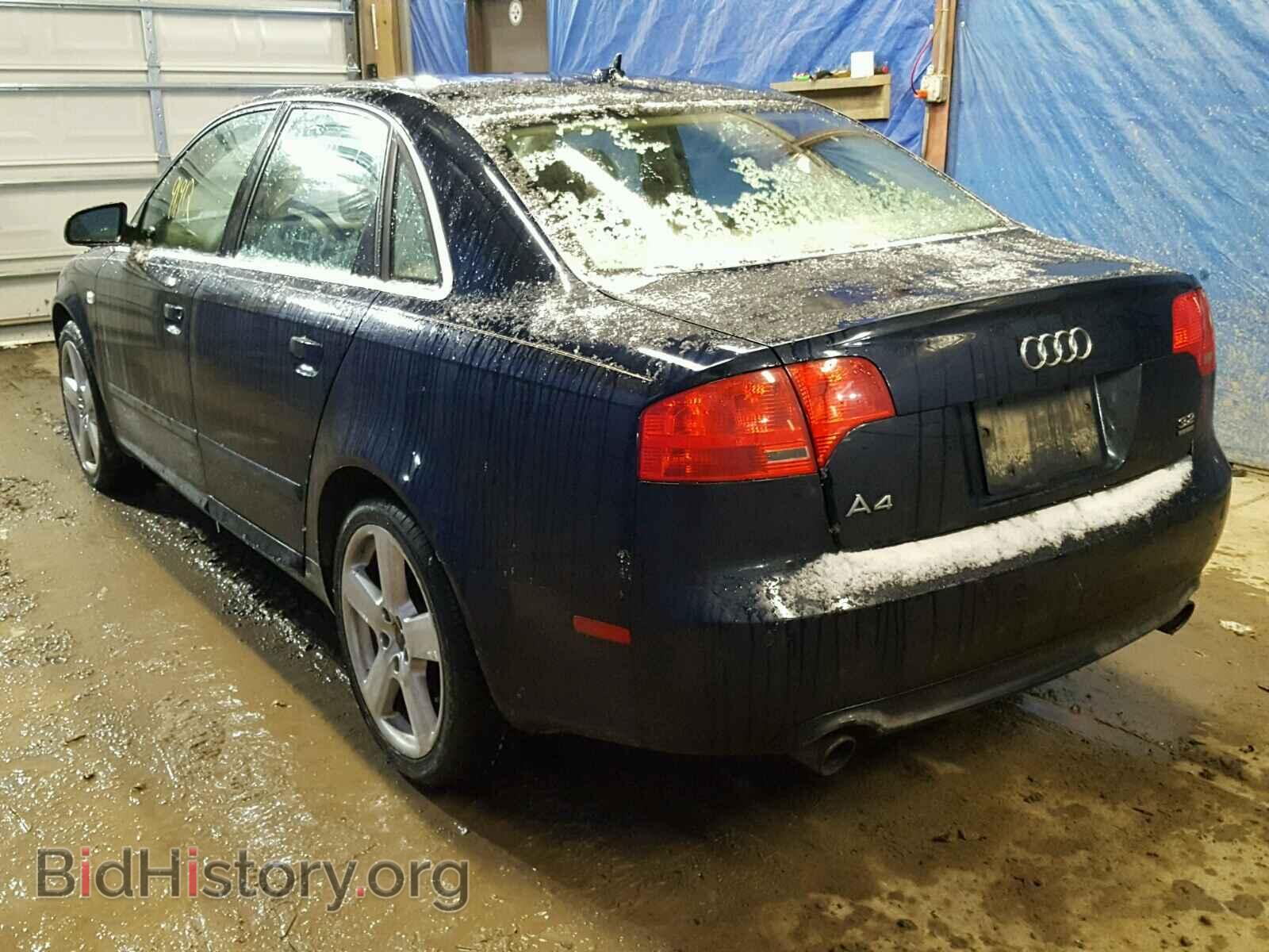2008 AUDI A4 - VIN: WAUDH78EX8A026384 - Фото 3