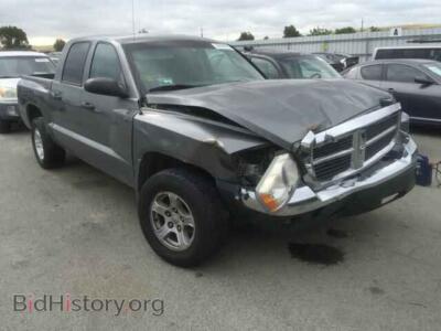 2005 Dodge DAKOTA Dakota QUA, gray — VIN 1D7HE48N85S314332, Copart