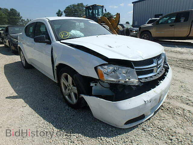 Фотография 1C3CDZAB3DN529820 - DODGE AVENGER 2013