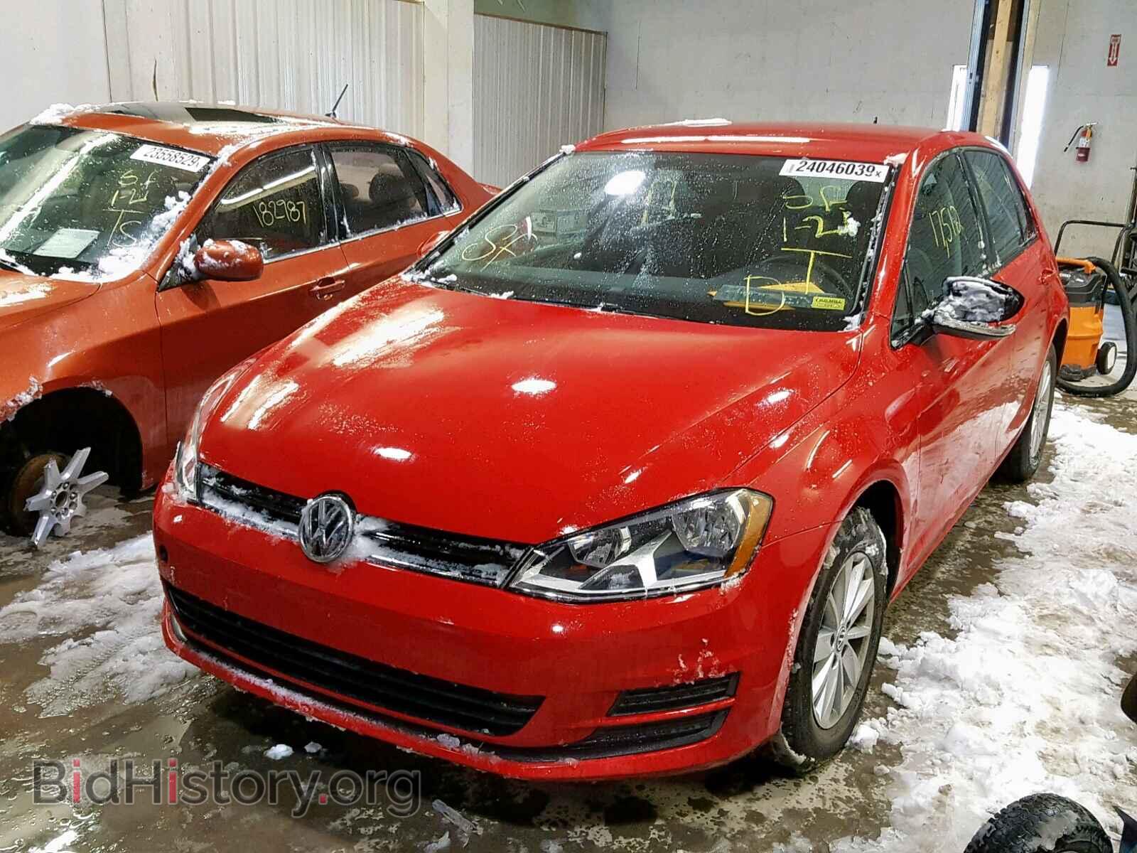 2017 VOLKSWAGEN GOLF - VIN: 3VW117AU2HM031252 - Фото 2