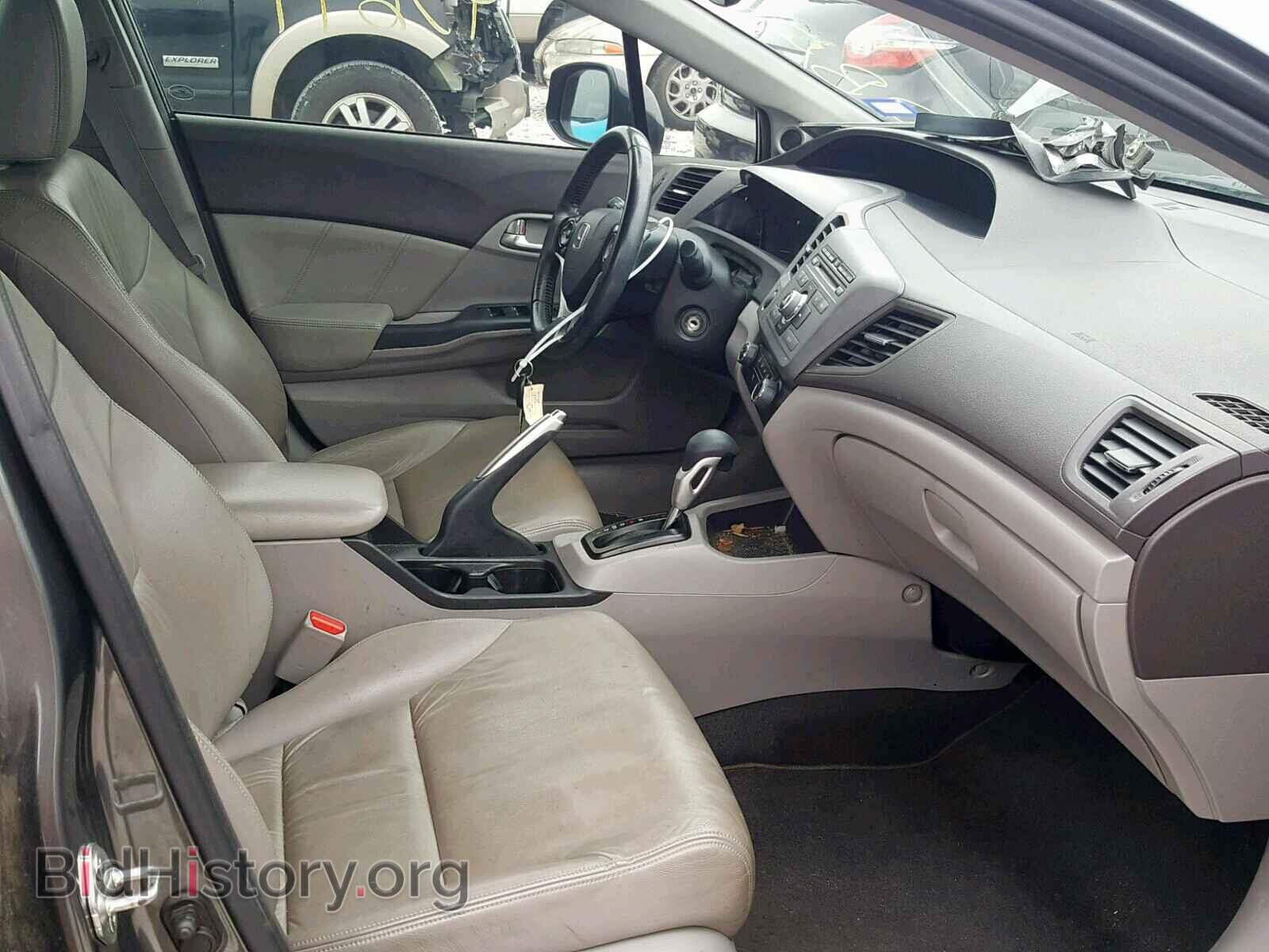 2012 HONDA CIVIC - VIN: 2HGFB2F90CH554016 - Фото 5