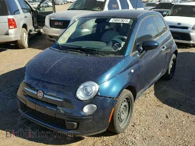 2015 FIAT 500 - VIN: 3C3CFFAR2FT624166 - Фото 2