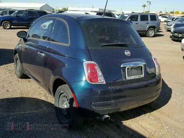 2015 FIAT 500 - VIN: 3C3CFFAR2FT624166 - Фото 3