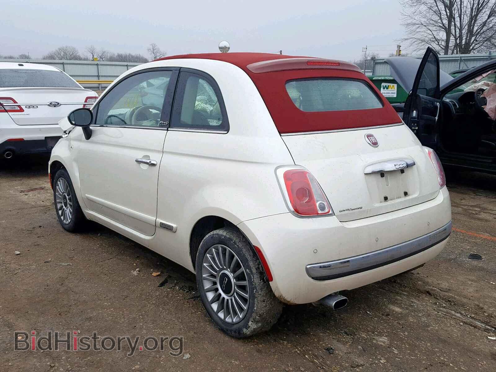 2012 FIAT 500 - VIN: 3C3CFFER8CT360912 - Фото 3