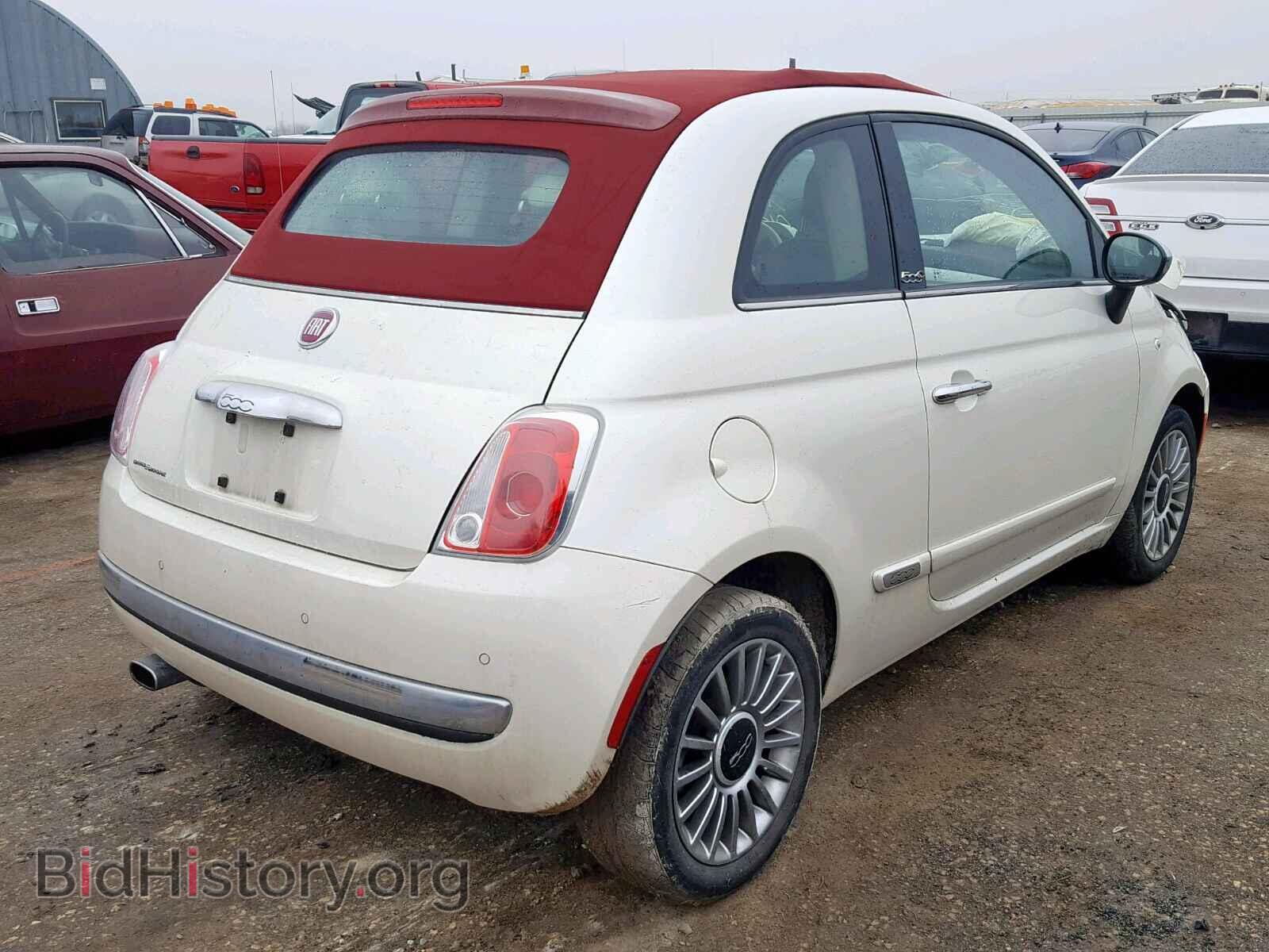 2012 FIAT 500 - VIN: 3C3CFFER8CT360912 - Фото 4