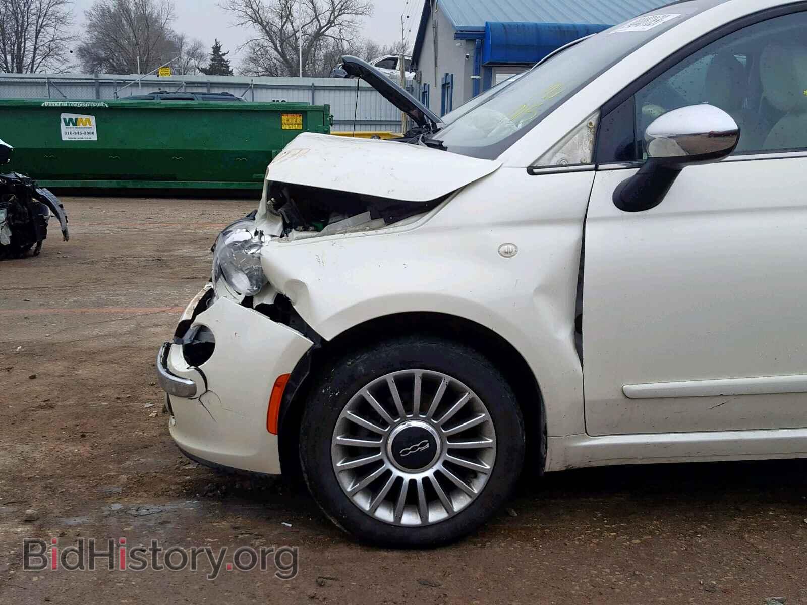 2012 FIAT 500 - VIN: 3C3CFFER8CT360912 - Фото 9