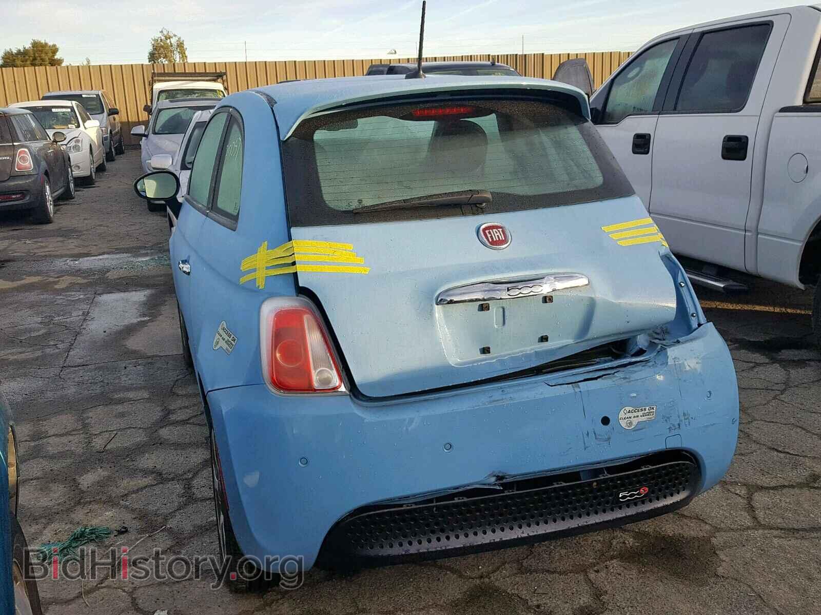 2015 FIAT 500 - VIN: 3C3CFFGE3FT594132 - Фото 3