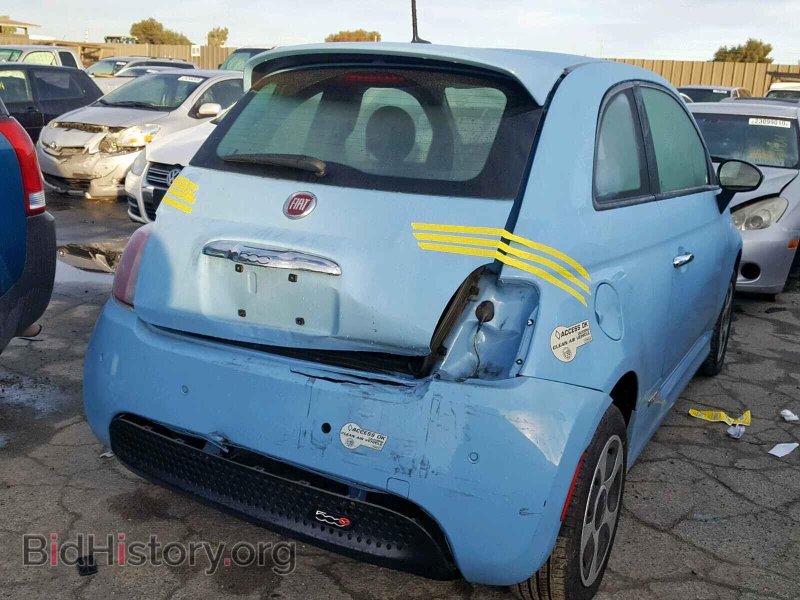2015 FIAT 500 - VIN: 3C3CFFGE3FT594132 - Фото 4