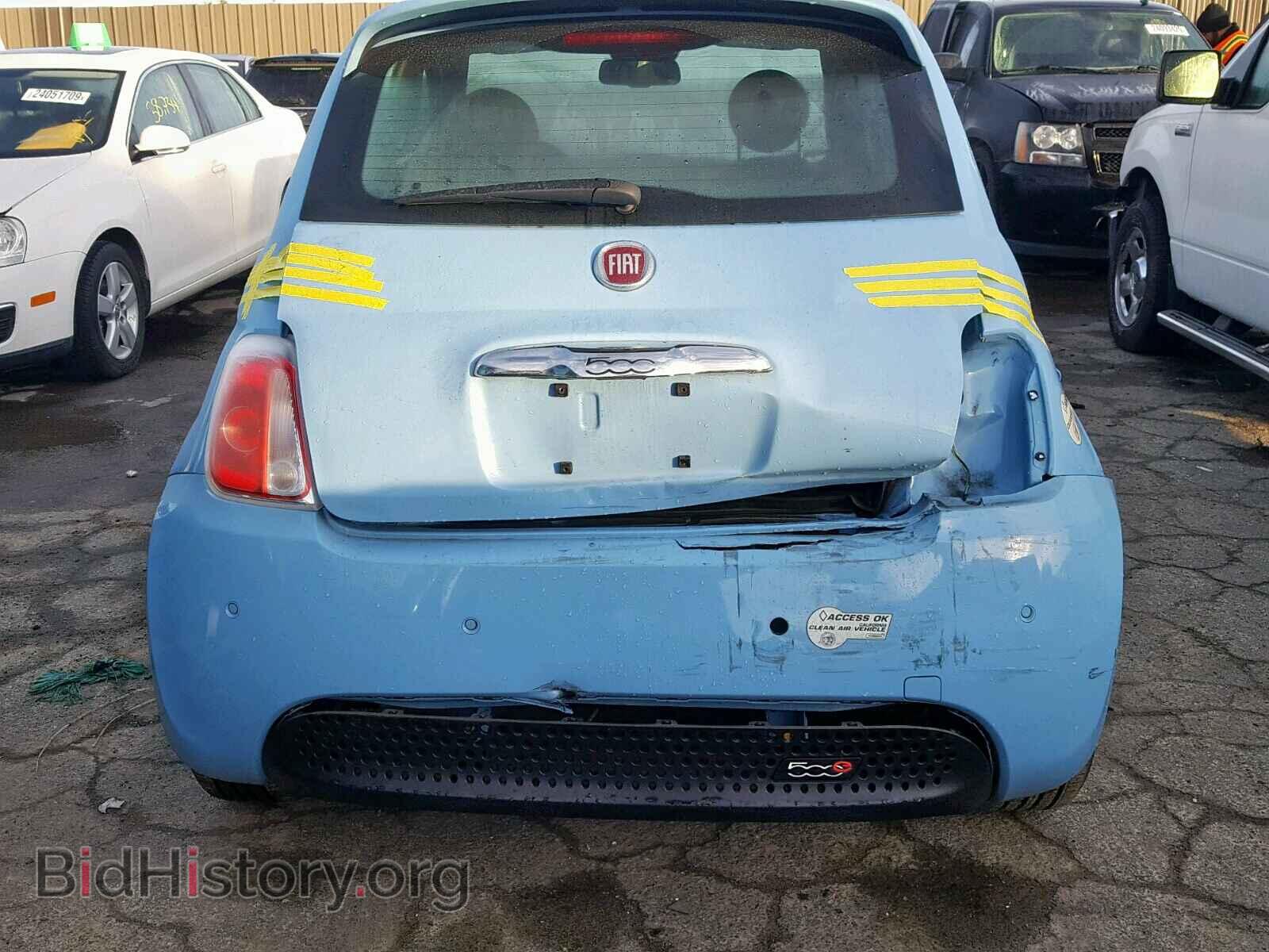 2015 FIAT 500 - VIN: 3C3CFFGE3FT594132 - Фото 9