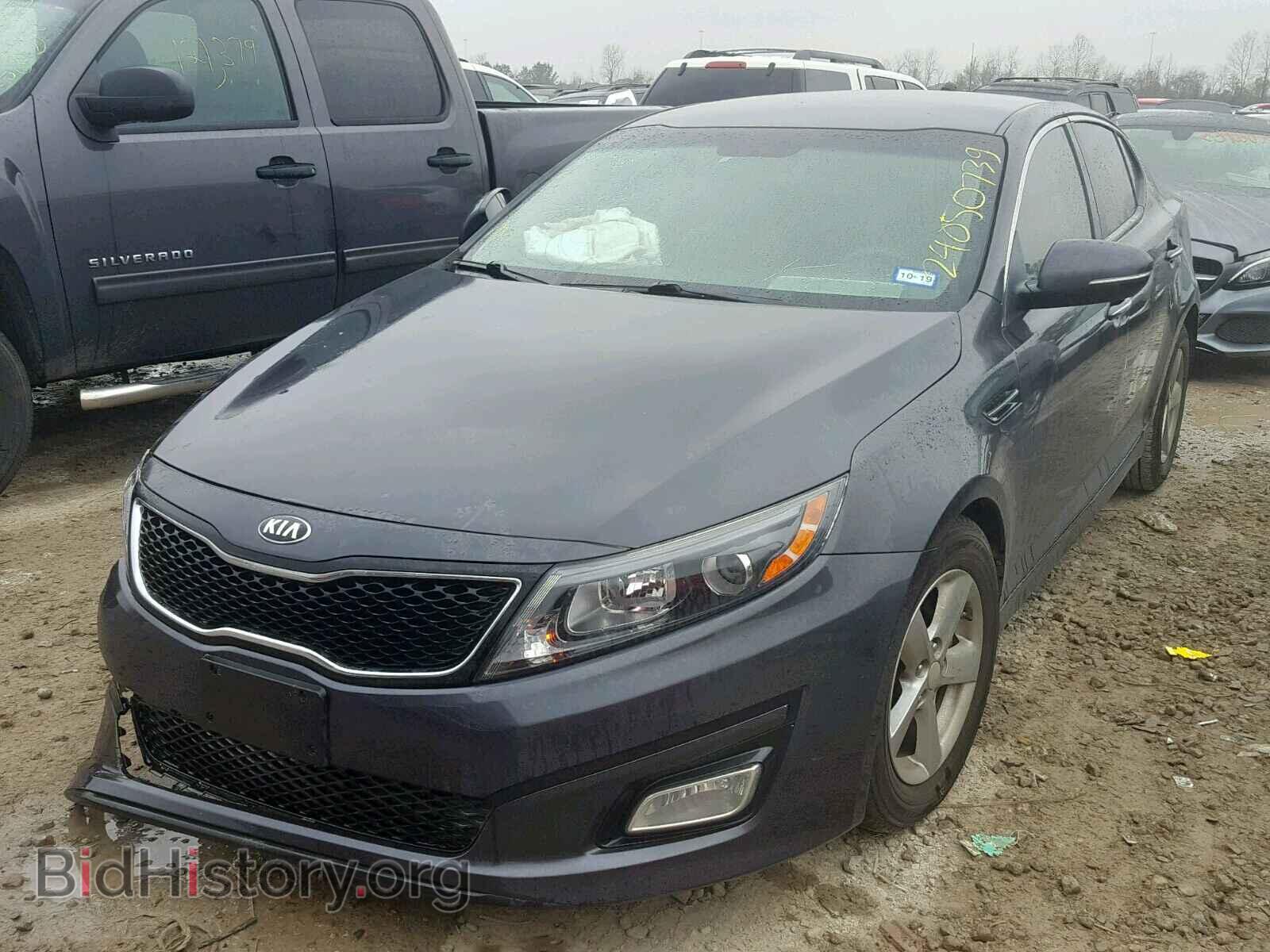 2015 KIA OPTIMA - VIN: 5XXGM4A79FG439503 - Фото 2