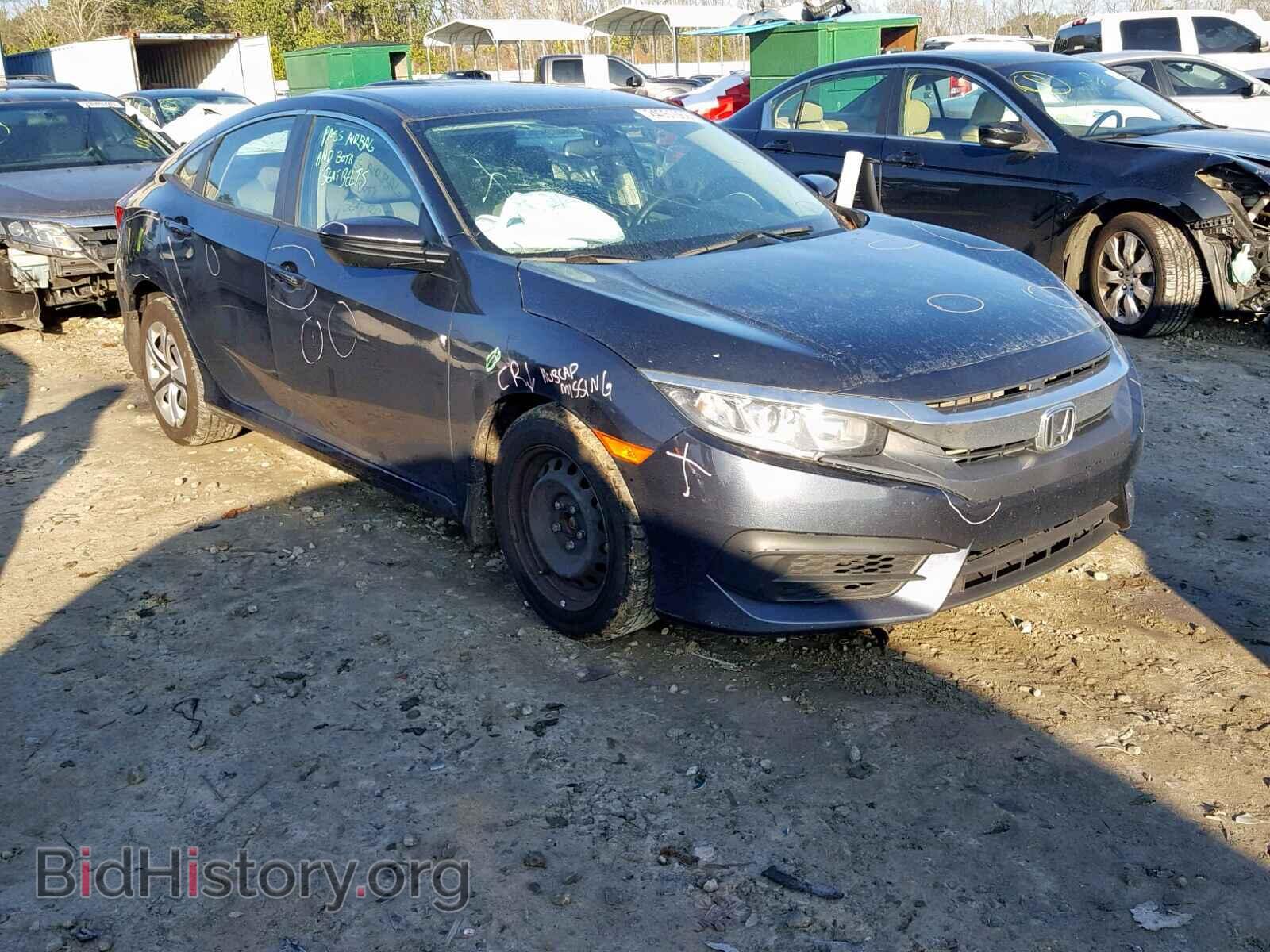 Фотография 19XFC2F51GE077204 - HONDA CIVIC LX 2016